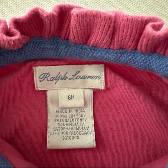 Ralph Lauren 6 Months Baby Girl Pink Dress - Picture 5 of 6